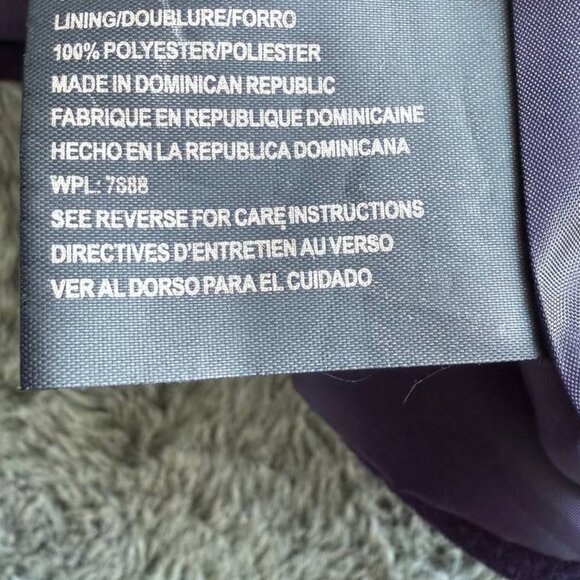 Michael Kors Wool Blend Peacoat Jacket in Dark Purple – Size L - Picture 5 of 7